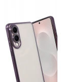 Newface Samsung Galaxy S25 Edge Razer Lensli Silikon - Mor