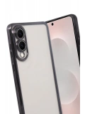 Newface Samsung Galaxy S25 Edge Razer Lensli Silikon - Siyah