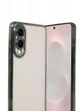 Newface Samsung Galaxy S25 Edge Razer Lensli Silikon - Yeşil