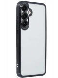 Newface Samsung Galaxy S25 Plus Kılıf Razer Lensli Silikon - Siyah