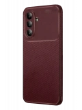 Newface Samsung Galaxy S26 FE Auto Focus Karbon Kapak - Bordo
