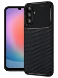 Newface Samsung Galaxy S26 FE Auto Focus Karbon Kapak - Siyah