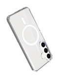 Newface Samsung Galaxy S26 Magneticsafe Şeffaf Silikon - Şeffaf