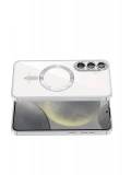Newface Samsung Galaxy S26 Plus Kross Magneticsafe Kapak - Gümüş