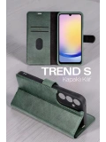 Newface Samsung Galaxy S26 Plus Trend S Plus Kapaklı Kılıf - Taba