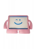 Newface Samsung Galaxy Tab A9 Plus Kılıf Karakter Tablet Silikon - Açık Pembe