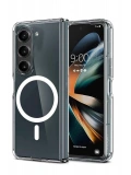 Newface Samsung Galaxy Z Fold 6 Kılıf Magneticsafe Şeffaf Silikon - Şeffaf