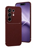 Newface Tecno Camon 50 Pro 5G Auto Focus Karbon Kapak - Bordo