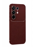 Newface Tecno Camon 50 Pro 5G Auto Focus Karbon Kapak - Bordo