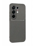Newface Tecno Camon 50 Pro 5G Auto Focus Karbon Kapak - Gri
