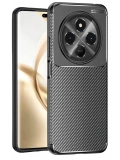 Newface Tecno Spark 30C Kılıf Auto Focus Karbon Kapak - Siyah