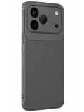 Newface Tecno Spark 50 4G Auto Focus Karbon Kapak - Gri