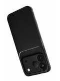 Newface Tecno Spark 50 4G Auto Focus Karbon Kapak - Siyah
