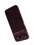 Newface Tecno Spark 50 5G Auto Focus Karbon Kapak - Bordo