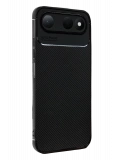 Newface Tecno Spark 50 5G Auto Focus Karbon Kapak - Siyah