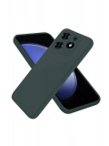Newface Tecno Spark Go 2024 Kılıf First Silikon - Koyu Yeşil