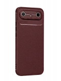Newface Tecno Spark Slim 5G Auto Focus Karbon Kapak - Bordo