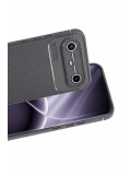 Newface Tecno Spark Slim 5G Auto Focus Karbon Kapak - Gri