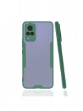 Newface Vivo V21 Kılıf Platin Silikon - Yeşil