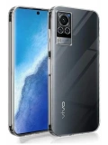 Newface Vivo V30 5G Kılıf Lüx Şeffaf Silikon