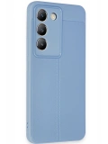 Newface Vivo V30 Lite 4G Kılıf Auto Focus Kapak - Mavi
