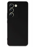 Newface Vivo V30 Lite 4G Kılıf First Silikon - Siyah