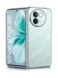 Newface Vivo V30e Kılıf Lüx Şeffaf Silikon
