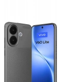 Newface Vivo V60 Lite Auto Focus Karbon Kapak - Gri