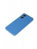 Newface Vivo Y16 Kılıf First Silikon - Mavi