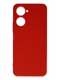 Newface Vivo Y18 Kılıf First Silikon - Kırmızı