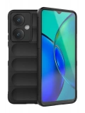 Newface Vivo Y27 Kılıf Optimum Silikon - Siyah
