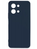 Newface Vivo Y28 Kılıf First Silikon - Lacivert