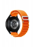 Newface Watch 20mm KR410 Kumaş Kordon - Turuncu