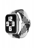 Newface Watch 22mm Star Kordon - Siyah-Beyaz