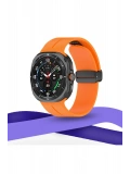 Newface Watch 7 Ultra KR418 Tender Silikon Kordon - Turuncu