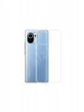 Newface Xiaomi Mi 11 Kılıf Lüx Şeffaf Silikon