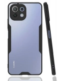 Newface Xiaomi Mİ 11 Lite Kılıf Platin Silikon - Siyah