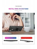 Newface Xiaomi Mİ 11 Lite Kılıf Sofya Yüzüklü Silikon Kapak - Siyah