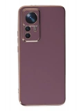 Newface Xiaomi Mi 12T Pro Kılıf Volet Silikon - Mor