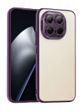 Newface Xiaomi Mi 15 Razer Lensli Silikon - Mor