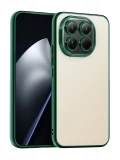 Newface Xiaomi Mi 15 Razer Lensli Silikon - Yeşil
