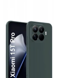 Newface Xiaomi Mi 15T Pro First Silikon - Koyu Yeşil