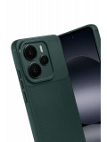 Newface Xiaomi Note 14 5G Auto Focus Karbon Kapak - Koyu Yeşil