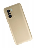 Newface Xiaomi Poco F3 Kılıf First Silikon - Gold