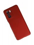 Newface Xiaomi Poco F3 Kılıf First Silikon - Kırmızı