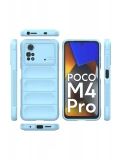 Newface Xiaomi Poco M4 Pro 4G Kılıf Optimum Silikon - Sky Blue