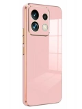 Newface Xiaomi Poco M6 Pro 4G Kılıf Volet Silikon - Pembe