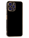 Newface Xiaomi Poco M6 Pro 5G Kılıf Volet Silikon - Siyah