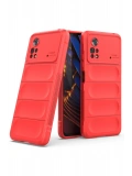 Newface Xiaomi Poco X4 Pro 5G Kılıf Optimum Silikon - Kırmızı