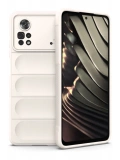 Newface Xiaomi Poco X4 Pro 5G Kılıf Optimum Silikon - Krem